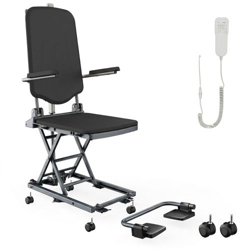 CareArise Aluminum Electric Floor Lift Chair for Elderly