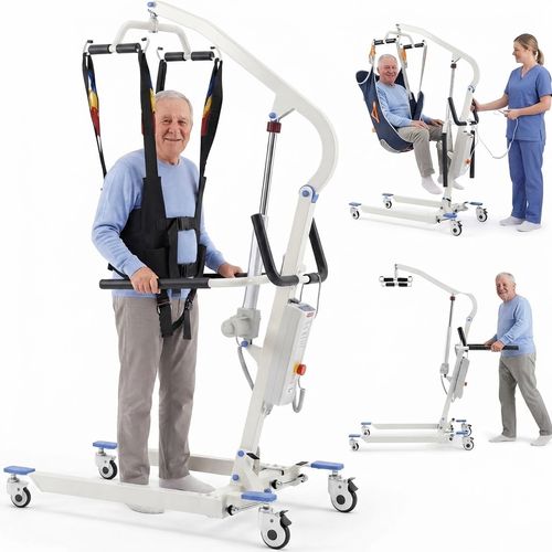 3-in-1 Electric Patient Lift with Slings