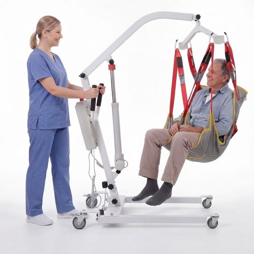 Electric Patient Lift with Commode Sling